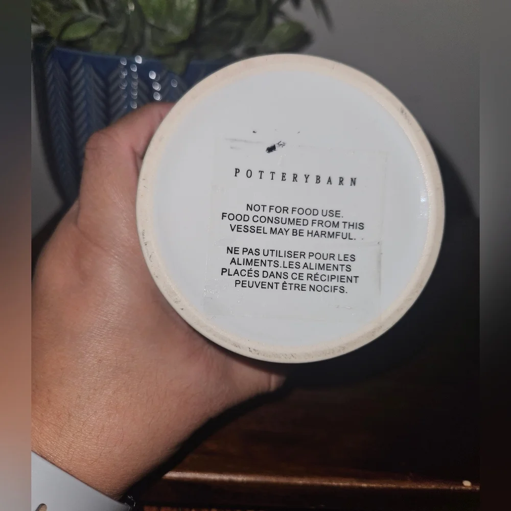 Pottery Barn utensil holder.